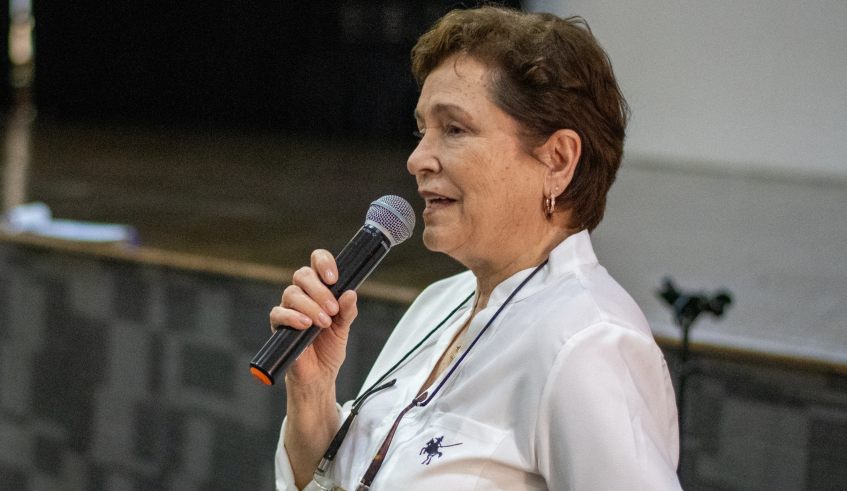 O encontro teve a presença da secretária adjunta de Educação, Maria Aparecida Cervan Vidal. (Divulgação/PMMC)