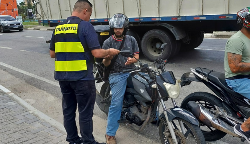 Várias ações preventivas e educativas foram realizadas ao longo do ano pela Secretaria Municipal de Mobilidade e Trânsito (Divulgação/PMMC)