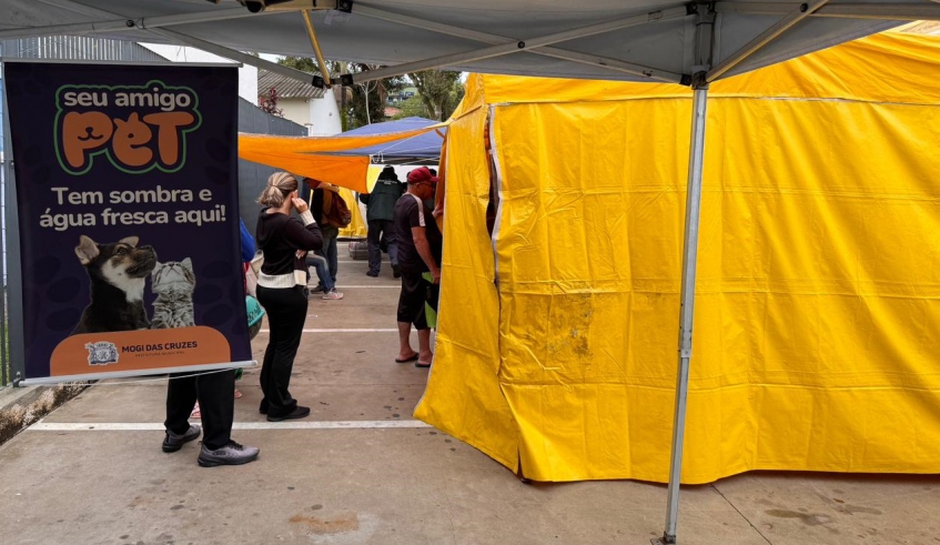 Castrações aconteceram na Unidade Básica de Saúde (UBS) do Botujuru, das 9h às 16h. Foram atendidos 117 animais, entre cães e gatos (Divulgação/PMMC)