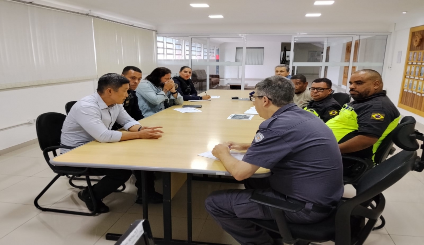 Reunião aconteceu na sede do 17° Batalhão da Polícia Militar (Divulgação/PMMC)