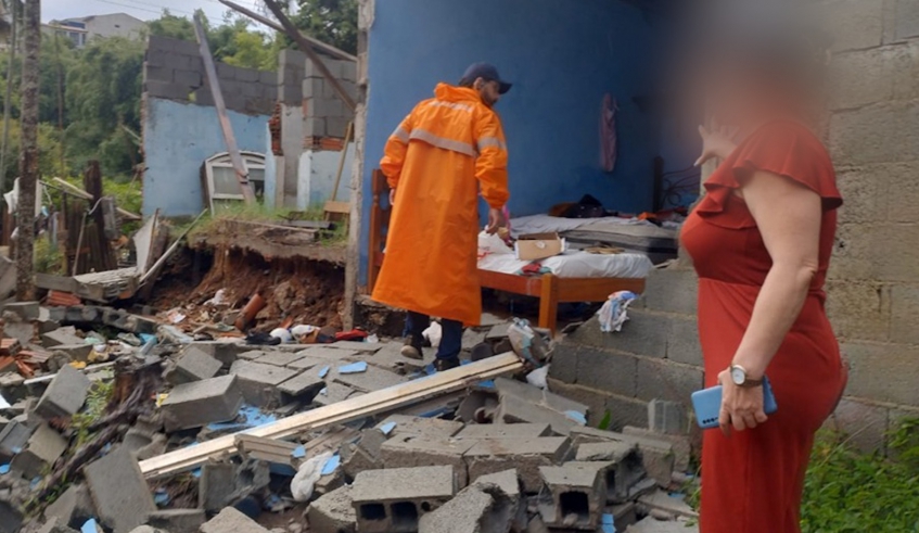 Equipes da Defesa Civil, Serviços Urbanos, Mobilidade e Guarda Civil Municipal atenderam a ocorrências em diversos pontos da cidade (Divulgação/PMMC)