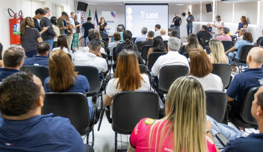 Nova Lei de Incentivo ao Desporto foi anunciada em evento nesta segunda-feira, que também contou com a posse dos membros do Conselho Municipal de Desporto (Divulgação/PMMC)