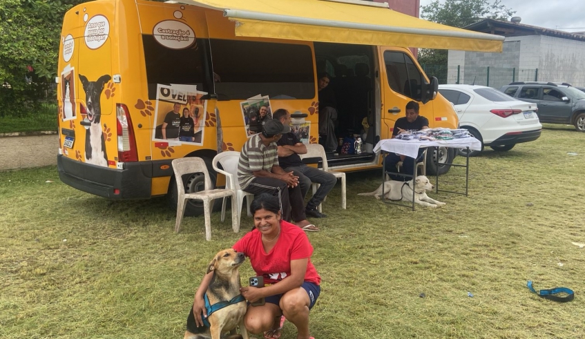O Programa Seu Amigo Pet é uma iniciativa itinerante, realizada mensalmente em diferentes bairros e distritos do município (Divulgação/PMMC)