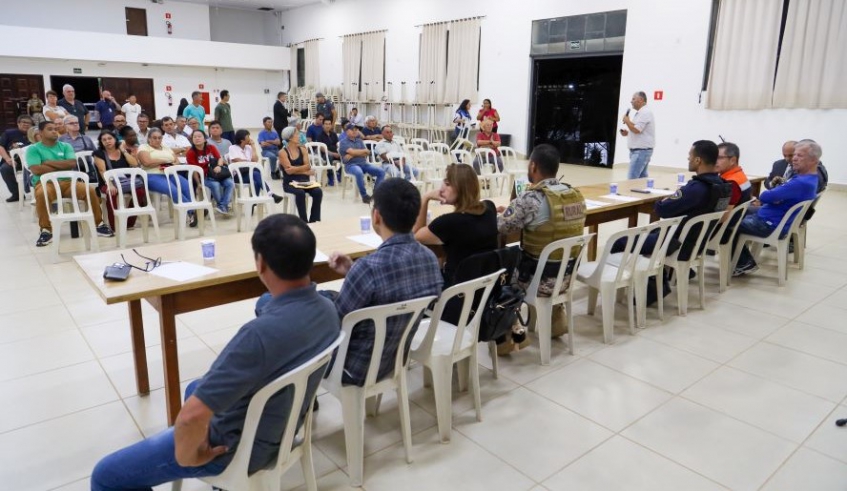 O encontro reuniu mais de 60 pessoas, entre representantes da gestão pública, comunidade, produtores e lideranças da sociedade civil