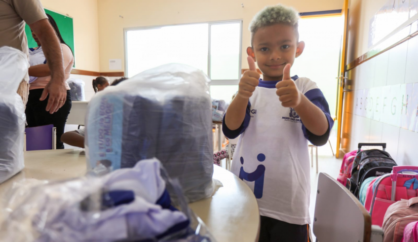 A programação continuará nas próximas semanas para o atendimento das 210 unidades escolares da rede municipal de ensino. (Divulgação/PMMC)