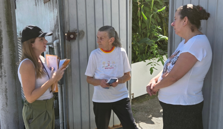 Profissionais da Prefeitura retornarão à Vila Nova União em cinco data até 11 de abril, com o intuito de finalizar a etapa de cadastro social (Divulgação/ PMMC)
