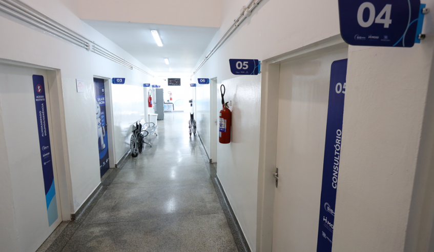 Todos os espaços da unidade foram reformados para deixá-los mais confortáveis e funcionais para os pacientes mogianos (Divulgação/PMMC)