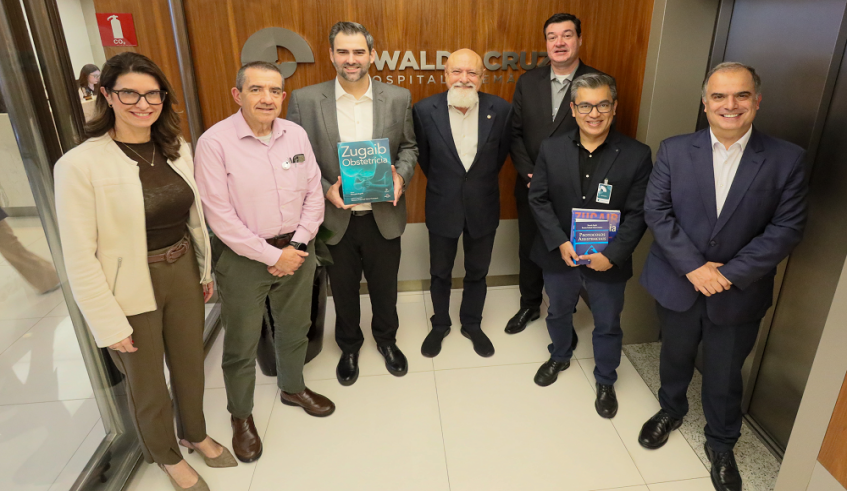 Reunião aconteceu na sede do Hospital Alemão Oswaldo Cruz, em São Paulo (Divulgação/PMMC)