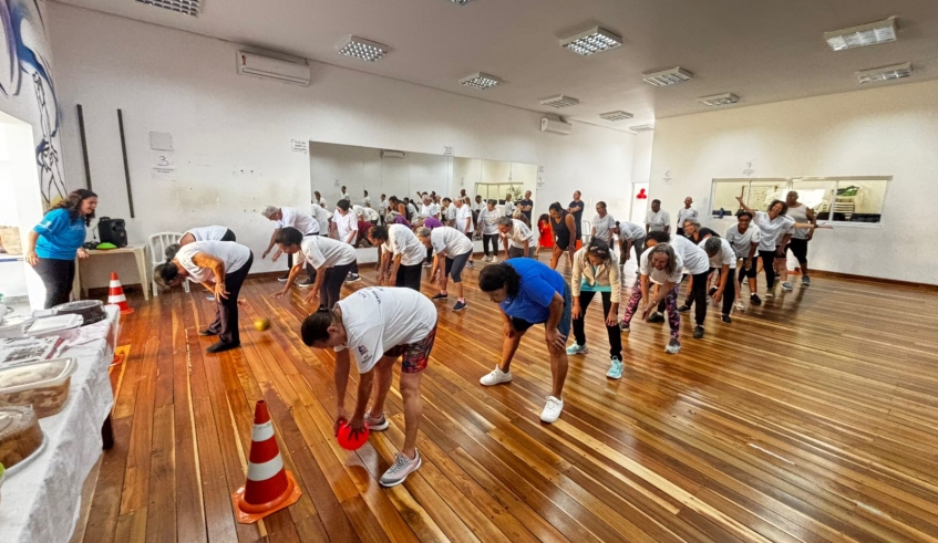 Programa Mogi Longevidade leva atividades físicas e esportivas para os idosos de todas as regiões da cidade, colaborando para melhoria da saúde e qualidade de vida (Divulgação/PMMC)