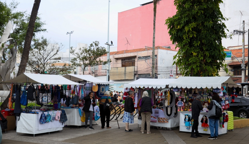 Secretaria de Cultura leva cultura e lazer à Praça Oswaldo Cruz em mais uma edição do Mogi Abraça o Centro, no sábado (30/05) (Divulgação/PMMC)