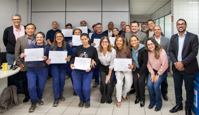 Iniciativa foi realizada na manhã desta quarta-feira (10/06), em parceria com a ETEC Presidente Vargas e a Tecnocurva (Divulgação/PMMC)