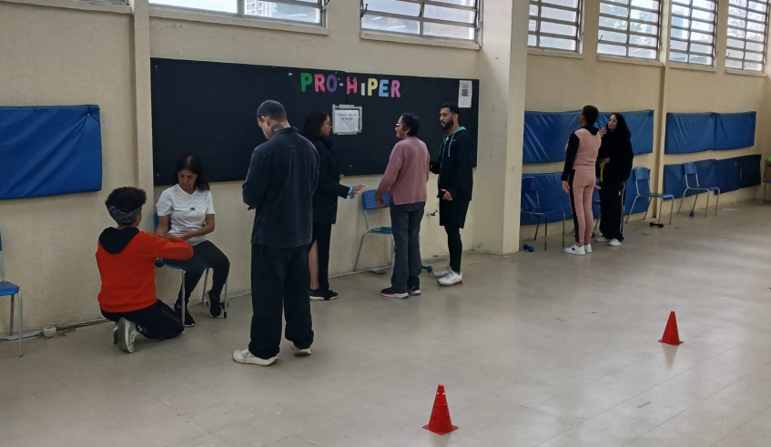 A avaliação física é uma etapa fundamental do programa Mogi Longevidade, já que são identificadas as condições físicas de cada participante (Divulgação/PMMC)