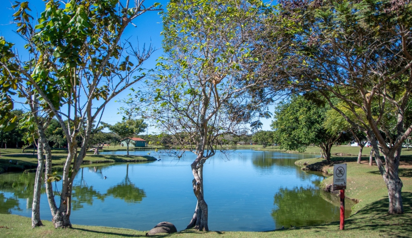 Parque Centenário recebe cerca de 40 mil visitantes por mês e é uma referência em espaços de lazer para a população de Mogi das Cruzes (Divulgação/PMMC)