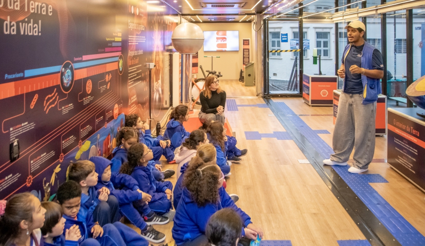 Carreta Itinerante do Museu Catavento segue recebendo visitações gratuitas até sábado (27), das 8h30 às 17h, na região central de Mogi das Cruzes (Divulgação/PMMC)