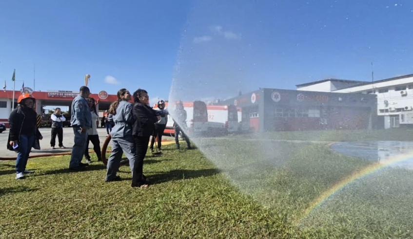 Representantes dos Nupdecs receberam treinamento sobre primeiros socorros, combate a pequenos focos de incêndio e conscientização sobre ações preventivas (Divulgação/PMMC)
