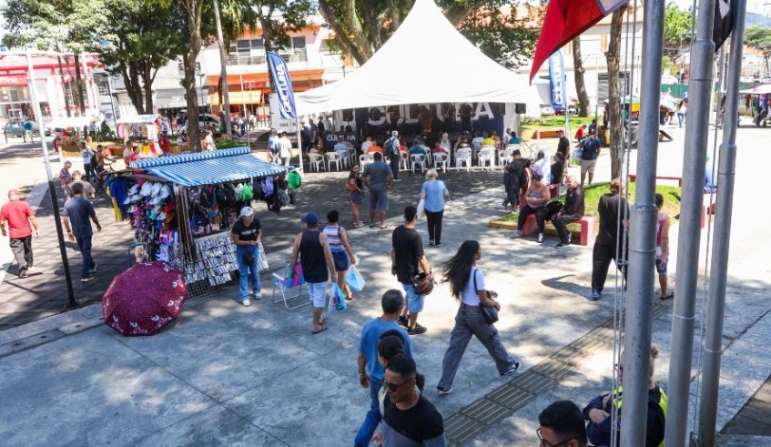 Praça Oswaldo Cruz recebe programação em comemoração ao Dia Mundial do Rock, neste sábado (11/07) - (Divulgação - PMMC)