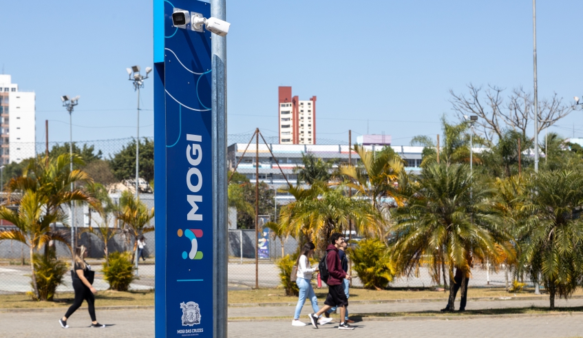 Implantação do programa Smart Mogi é um dos investimentos da Prefeitura de Mogi das Cruzes para a melhoria da segurança da população (Divulgação/PMMC)