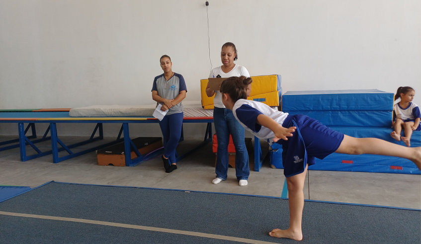 Os estudantes também serão premiados nas categorias solo, salto e individual geral. (Divulgação/PMMC)