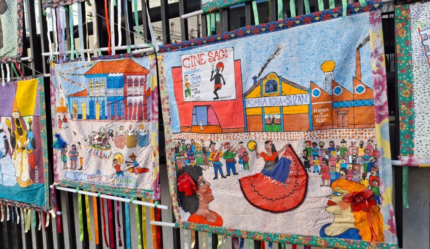 A mostra reunirá obras dos artistas mogianos Linda Fuga, Enzo Ferrara e Marcelo Ferreira, em frente ao Centro Cultural de Mogi das Cruzes (Divulgação/PMMC)