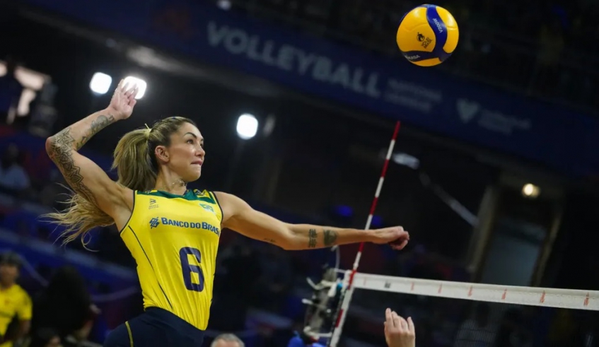 A bicampeã olímpica Thaisa estará no Festival Olímpico de Voleibol Jogando com as Estrelas, que acontecerá neste sábado (25/07), no Ginásio Tuta (Divulgação)