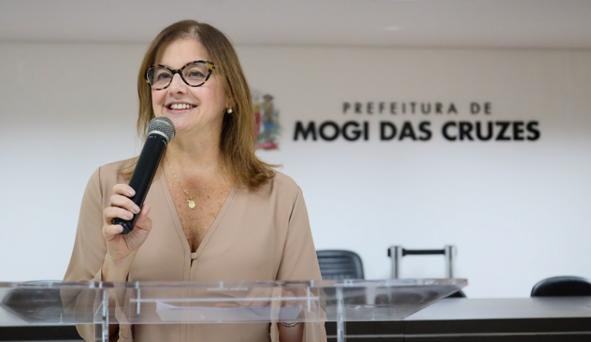 "Hoje é um diz especial, pois mostramos na prática como um governo sério transforma projetos em realidade", afirmou a prefeita Mara Bertaiolli (Divulgação/PMMC)