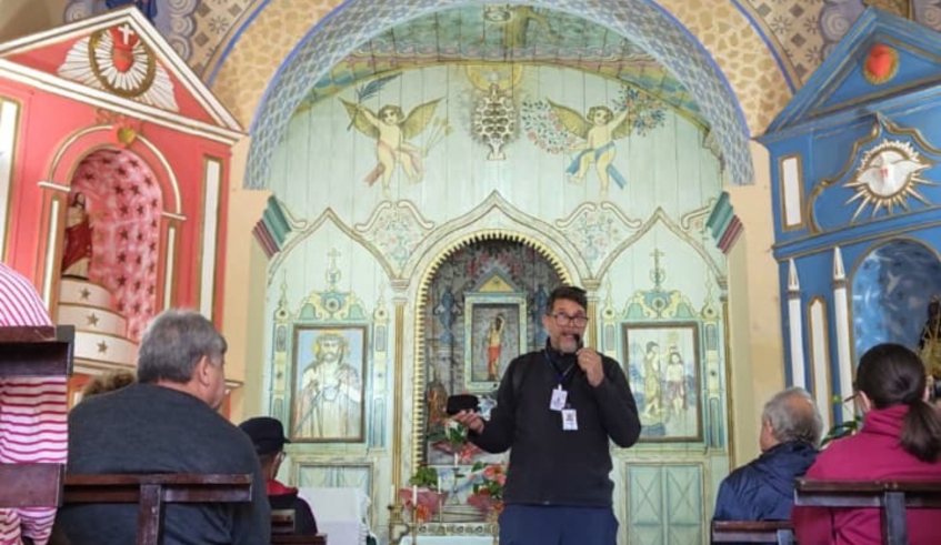 Os participantes serão conduzidos para conhecerem mais sobre a história de Taiaçupeba e visitarão a Capela de São Sebastião e o Jardim das Oito Virtudes (Divulgação/PMMC)