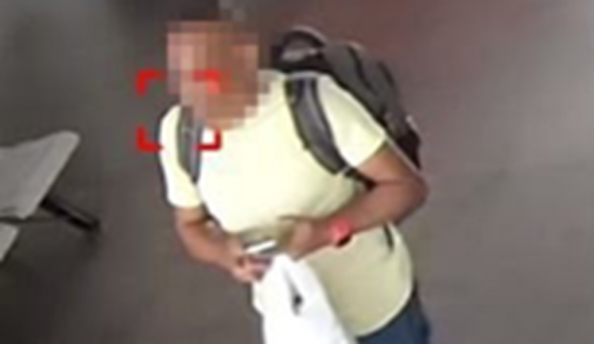 Homem era procurado pela Justiça por furto e foi identificado pelo Smart Mogi (Divulgação/PMMC)