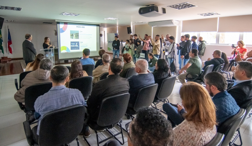 Apresentação da programação de aniversário de 466 anos de Mogi das Cruzes contou com a presença dos secretários municipais e da imprensa (Divulgação/PMMC)