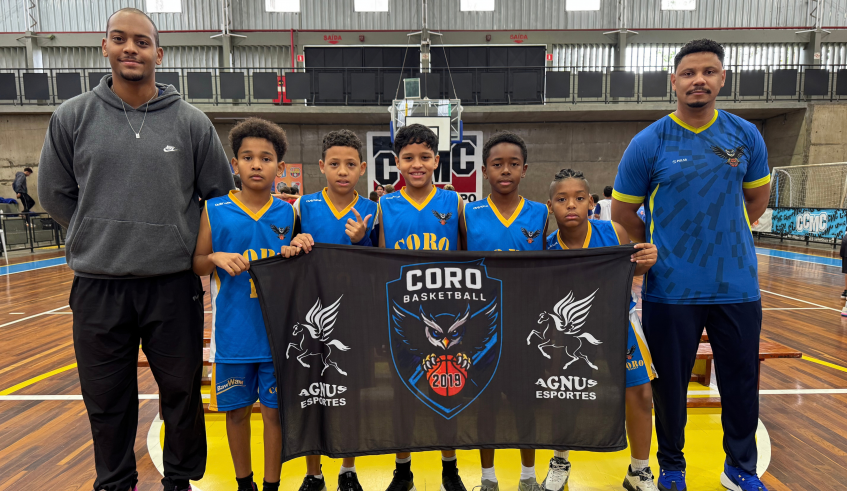 O CEMPRE Oswaldo Regino Ornellas, em Jundiapeba, foi o vencedor da categoria masculina de basquete 3x3. (Divulgação/PMMC)