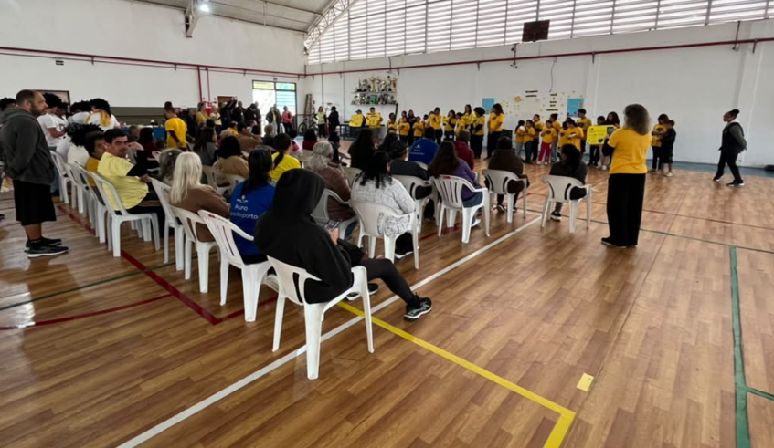 Encontro no Paradesporto, no Jardim Rodeio, reuniu pacientes e profissionais da Saúde Mental (Divulgação/PMMC)
