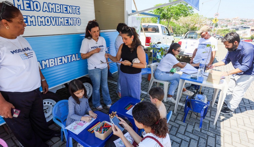 Secretária Patricia Cesare acompanhou o lançamento do projeto e destacou o cumprimento de metas da gestão da prefeita Mara Bertaiolli (Divulgação/PMMC)