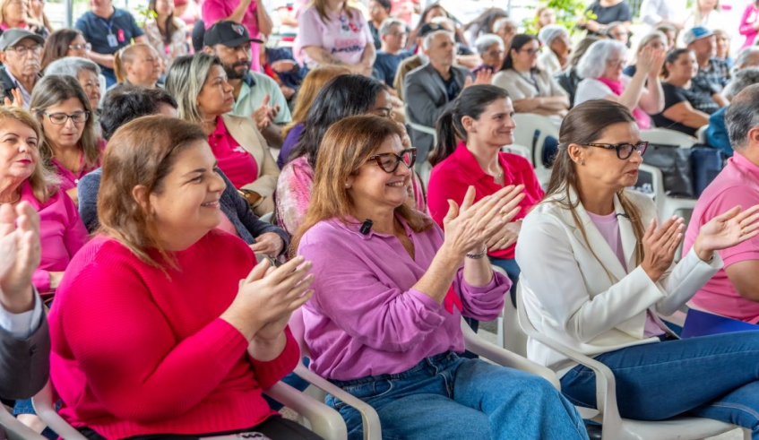 Campanha Outubro Rosa 2026 em Mogi das Cruzes teve início oficialmente na manhã desta segunda-feira (5/10)