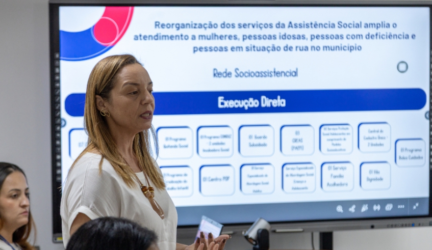 O reordenamento dos serviços serve para atender as demandas reais e atuais aferidas por indicadores e segue a Norma Operacional Básica do SUAS (Divulgação/PMMC)