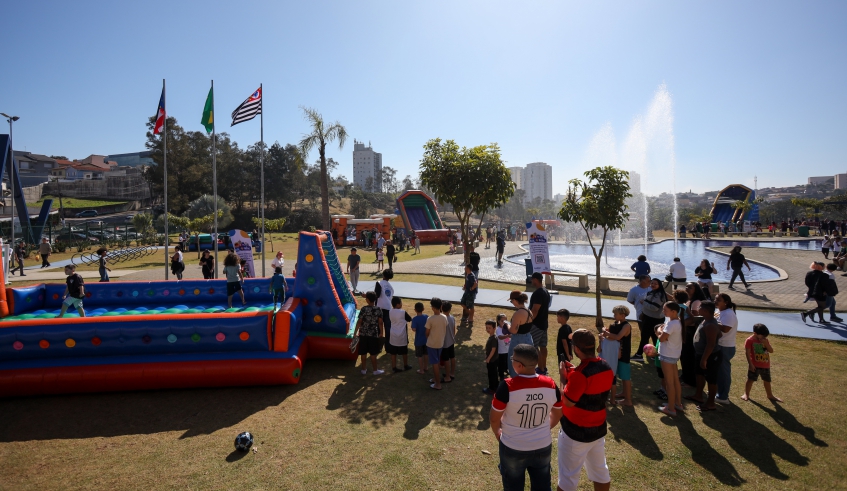 Parques da Cidade, Centenário e Airton Nogueira terão edições especiais do projeto Rua Mais Feliz durante o feriado para comemorar o Dia das Crianças (Divulgação/PMMC)