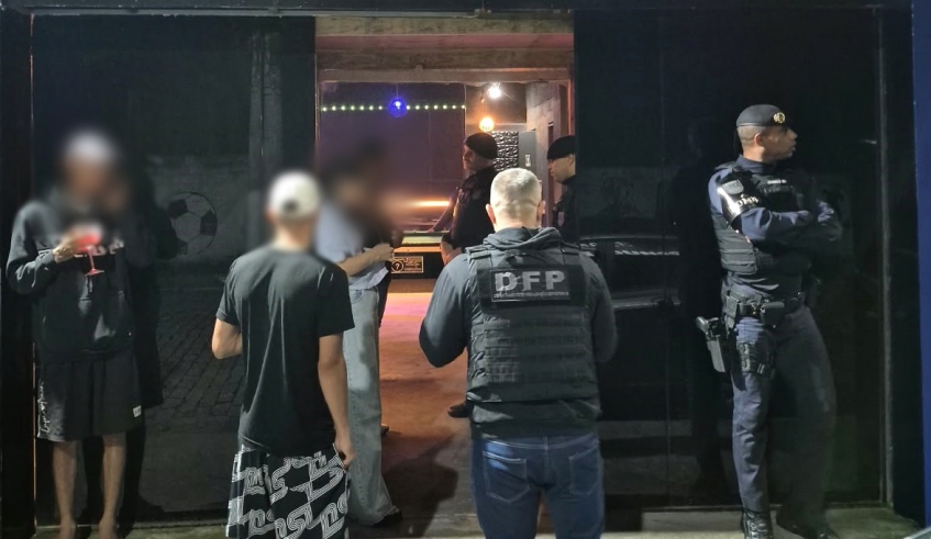 Ação teve a participação do Departamento de Fiscalização de Posturas, da Guarda Civil Municipal e da Polícia Militar, que vistoriaram bares, adegas e salões de festa (Divulgação/PMMC)