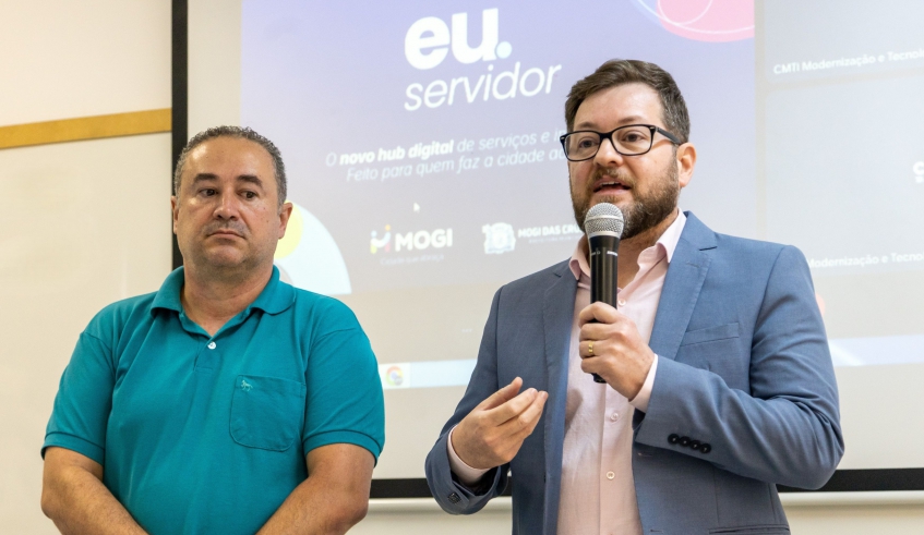 Secretário adjunto de Gestão e Contratações Públicas, Clóvis da Silva Hatiw Lu Jr., disse que objetivo das ferramentas digitais é valorizar servidores e o trabalho por eles realizado (Divulgaç . . .