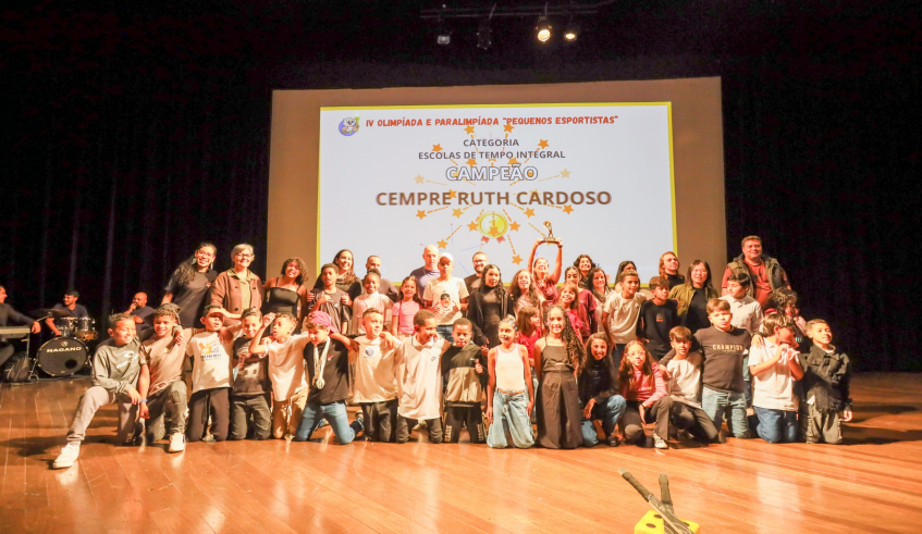 O CEMPRE Drª Ruth Cardoso, no Jardim Layr, venceu entre as unidades de ensino do programa Escola de Tempo Integral. (Divulgação/PMMC)