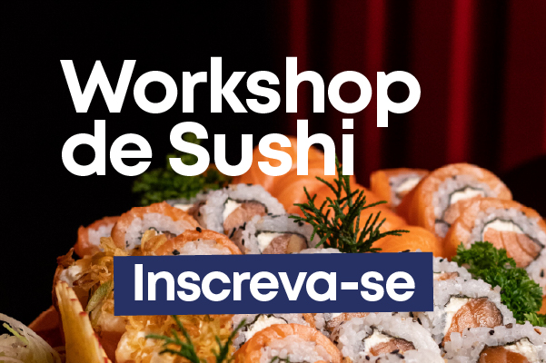 Workshop de Sushi do Fundo Social de Mogi das Cruzes